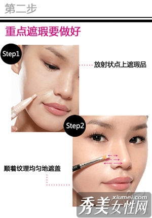 重點遮瑕要做好